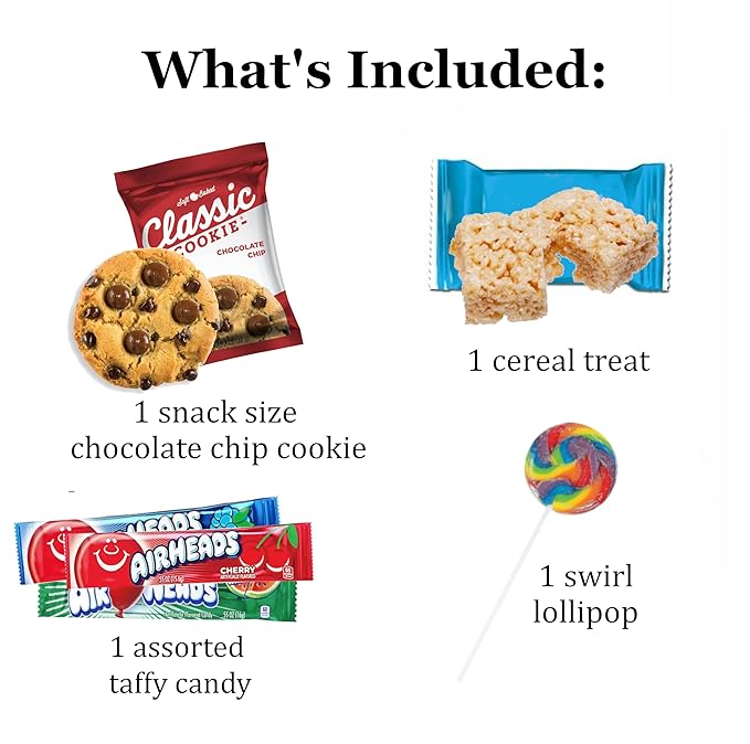 Kids Movie Night Popcorn Bucket – Pre-Filled Snack Basket Candy Bouquet with Popcorn, Candy, Cookies & Surprise (Movie Night Chocolate Chip)