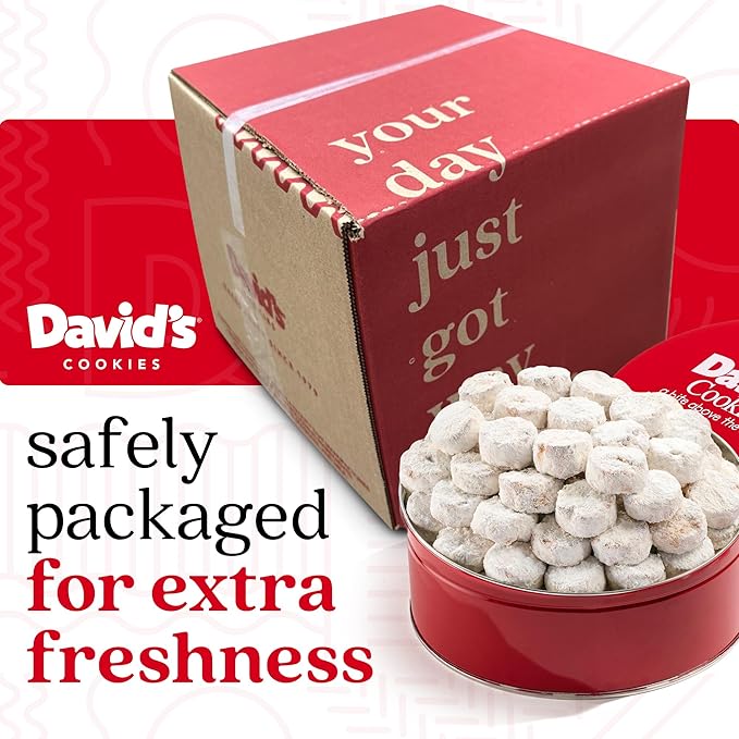 David's Cookies Butter Pecan Meltaways 907g