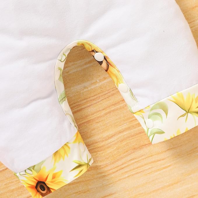 Sinhoon Newborn Baby Girl Romper Infant Letter Print Bodysuit Jumpsuit+Hat+Gloves+Socks 4Pcs Coming Home Clothes Outfit