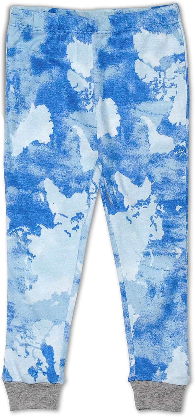 HonestBaby 2-Piece Pajamas Sleepwear Pjs 100% Organic Cotton for Baby, Toddler, Kids, Boy