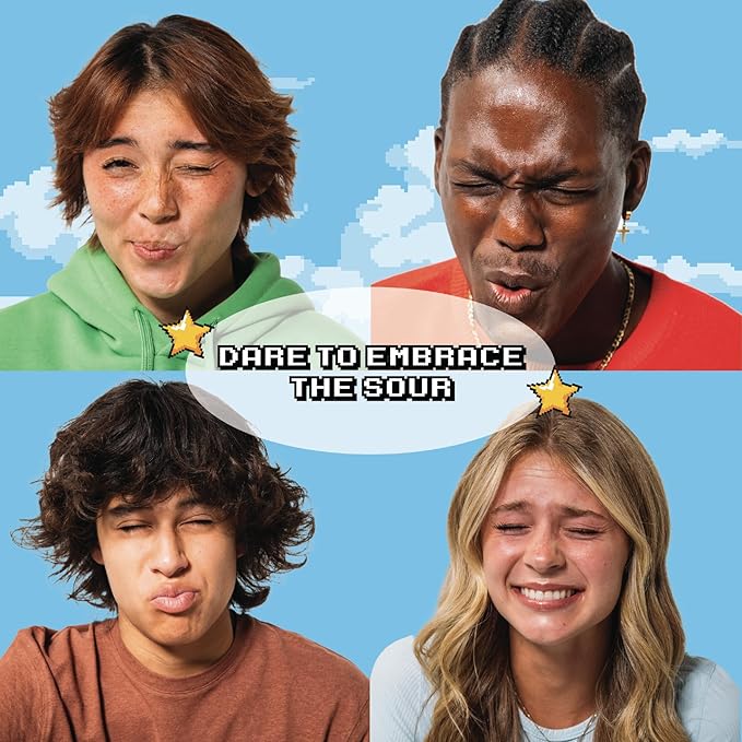 Final Boss Sour Candy, Sour Cranberries, 10 Pack, Level 1, Fruit Chews with Real Dried Fruit, No Artificial Colors or Flavors, Low Calorie Snack for Kids, Teens, Adults, Lunch Boxes & On The Go