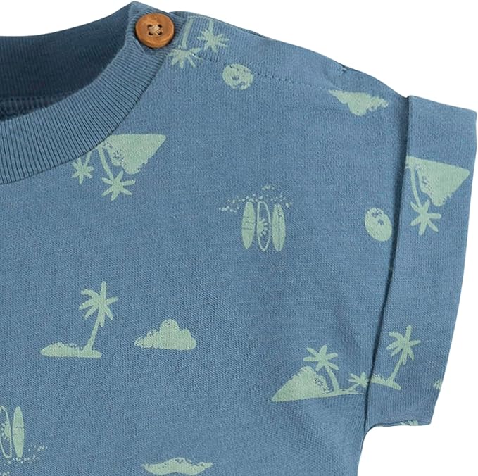 Gerber baby-boys Short Leg and Long Leg Romper Set