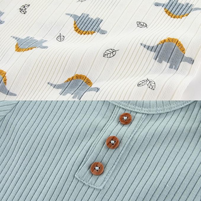 Baby Bodysuit Boy Girl Clothes Soft Newborn Infant Outfit Short Sleeve Romper