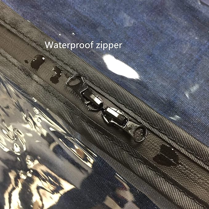 Stroller Rain Cover,Universal Rain Cover for Side by Side Baby Stroller, Double Stroller Cover for Rain and Wind,Baby Outdoor Activities Accessories.