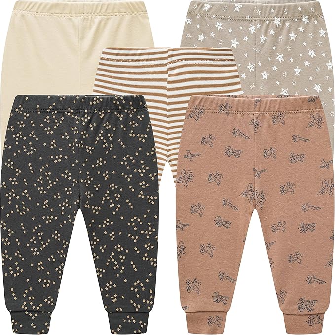 Baby Newborn Layette 10-Piece Sets Cotton Bodysuits Pants Sets for Baby Boys Girls Toddler Unisex Baby Gift Set