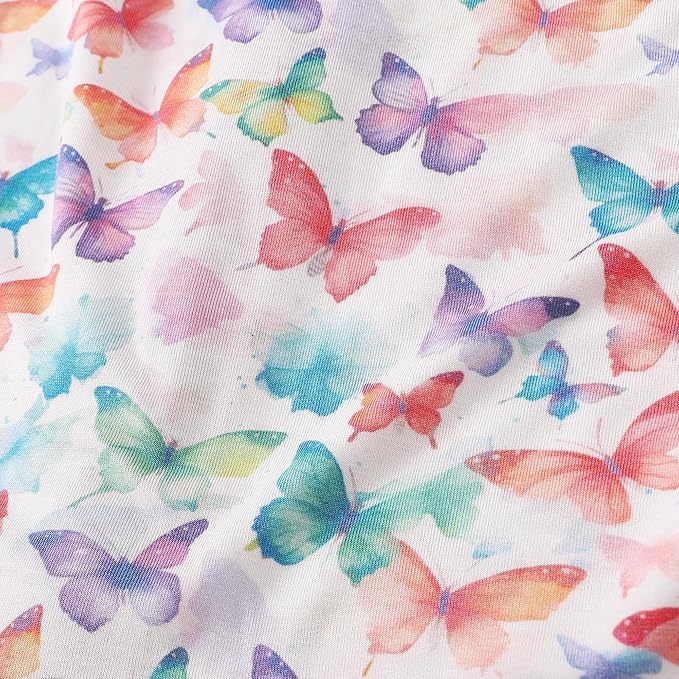 OPAWO Viscose from Bamboo Baby Pajamas Girl 2pack Mittens Cuff 2 Way Zipper Soft Footless Sleeper Baby Boy One-Piece Romper