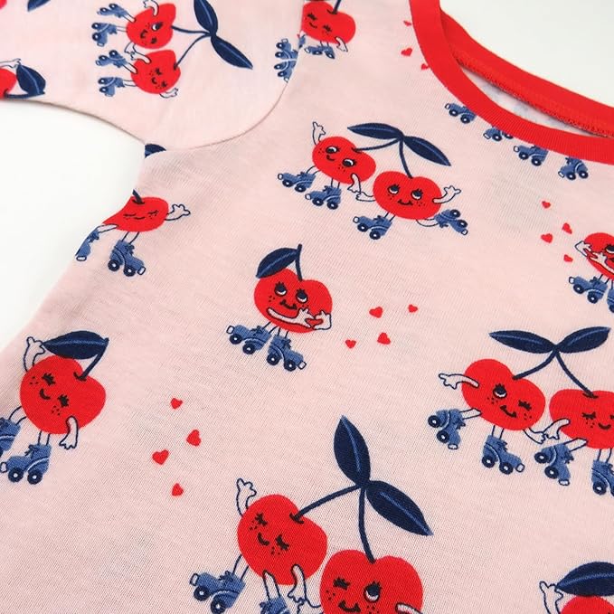 HonestBaby unisex-baby Celebration 2-piece Pajamas Sleepwear Pjs 100% Organic Cotton for Baby, Toddler, Kids