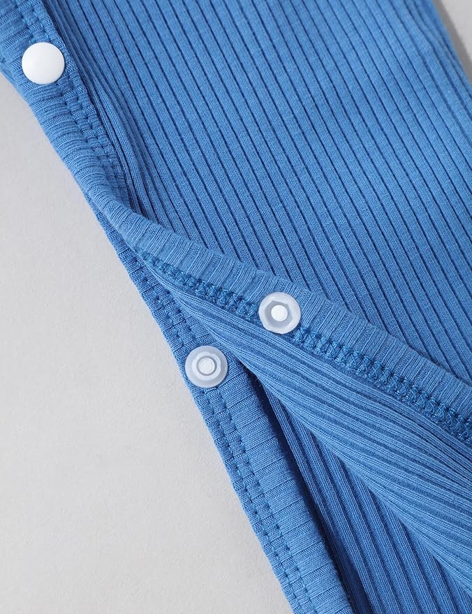 oklady Baby Boy Clothes Stripe Pattern Print Romper Top and Baby Overalls with Hat 0-18 Months Baby Boy Outfits