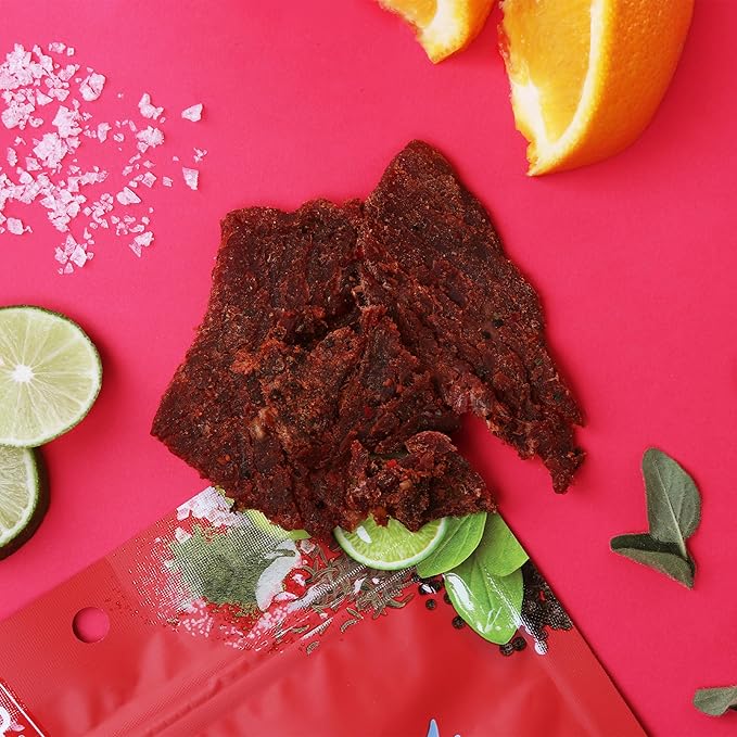 Field Trip Grass Fed Beef Jerky, Healthy Gluten Free Snacks, All Natural, Paleo-Friendly Beef Jerky, High Protein, Low Carb Snack with No Nitrates, 1oz Bag, 12 Pack, Carne Asada