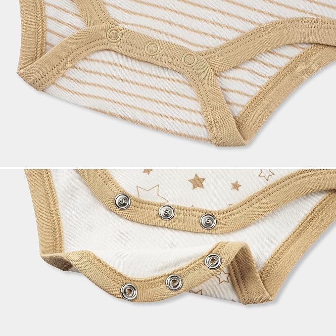 Baby Newborn Layette 10-Piece Sets Cotton Bodysuits Pants Sets for Baby Boys Girls Toddler Unisex Baby Gift Set