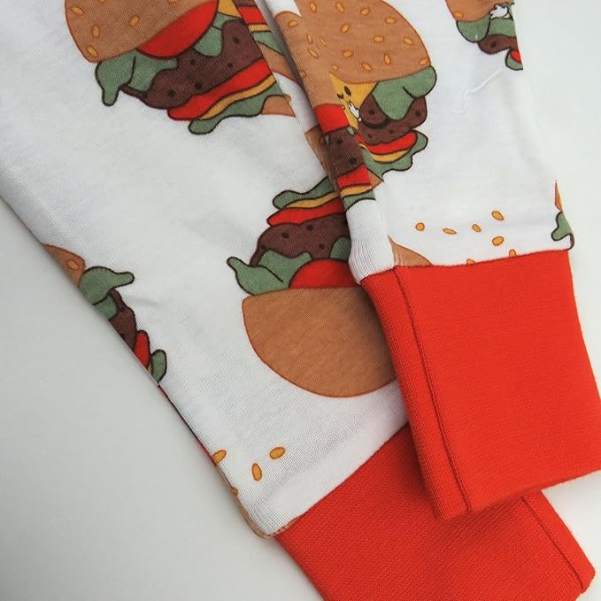 HonestBaby unisex-baby Celebration 2-piece Pajamas Sleepwear Pjs 100% Organic Cotton for Baby, Toddler, Kids