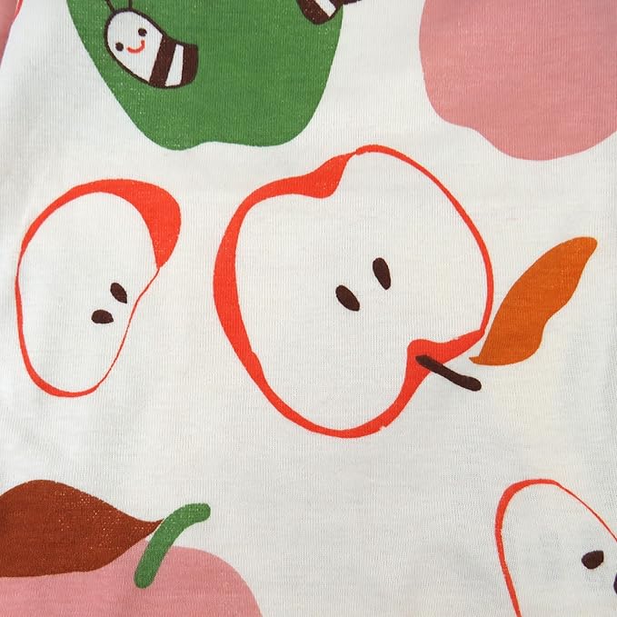 HonestBaby Classics 2-Piece Pajamas Sleepwear Pjs 100% Organic Cotton for Baby, Toddler, Kids