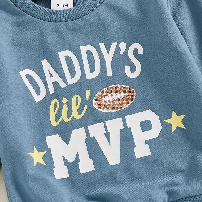 CIYCUIT Toddler Baby Boy Clothes Long Sleeve Sweatshirt Pants Set Fall Winter Outfits