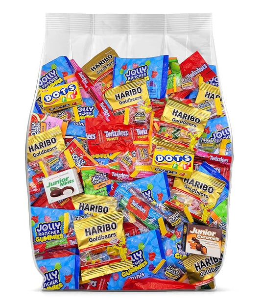 Bulk Candy Variety Pack - 2lb Assorted Candy Individually Wrapped - Candy for Pinata, Kids Goodie Bags, Party Favors Candy bulk Bag (2 Pounds)