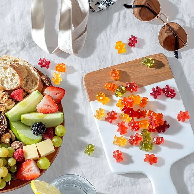 Black Forest Gummy, Bears, Fruit Flavor, Deliciously Juicy, Made with Real Fruit Juice, 10 oz (Pack of 2)