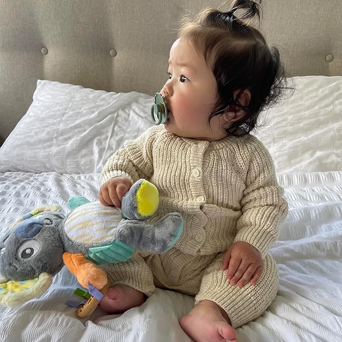 Playgro Fauna Friends Cuddly Koala - Plush Koala Toy for Newborns - Soft and Snuggly Stuffed Animals for Babies - Ideal Baby Gift - Sensory Soft Crinkle Toy with Teether