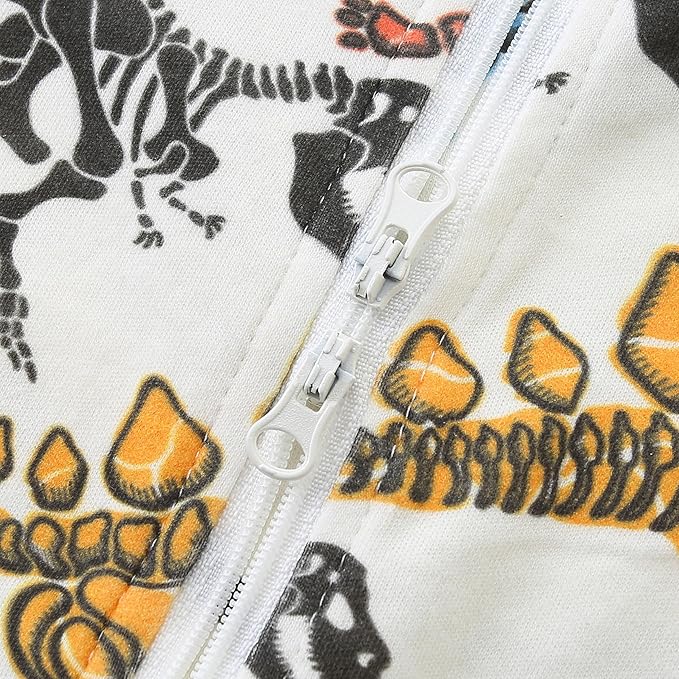 Baby Boy Girl Romper Short Sleeve 100% Cotton Bodysuit Outfits 2 Way Zipper Jumpsuit