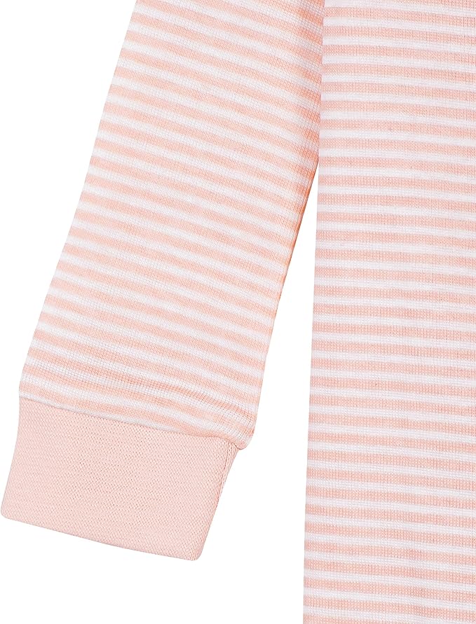 Gerber Baby Girls' 2-Pack Footed Pajamas