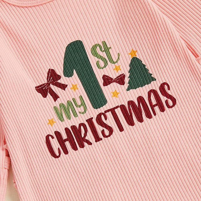 Newborn Baby Girls Rompers Knit Round Neck Long Sleeve Infant Fall Jumpsuits with Headband Coming Home Outfit