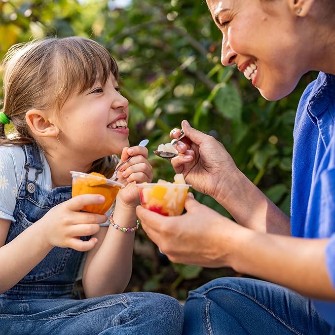 Dole Fruit Bowls Pineapple Tidbits in 100% Juice Snacks, 4oz 24 Total Cups, Gluten & Dairy Free, Bulk Lunch Snacks for Kids & Adults