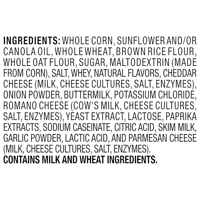 SunChips Harvest Cheddar Flavored Multigrain Snacks, 1.5-Ounce (Pack of 64)