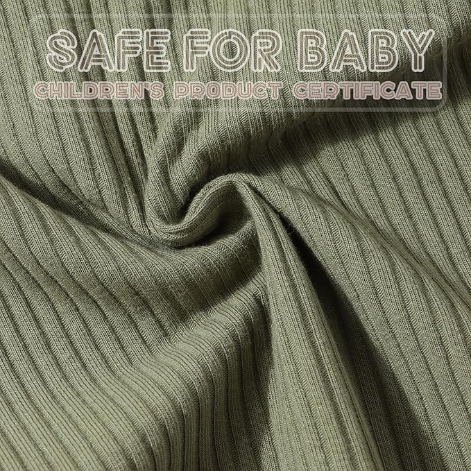 GDTOGRT Baby Girl Clothes Newborn Infant Outfits Ruffle Romper+ Floral Pants + Cute Headband Sets for Girls