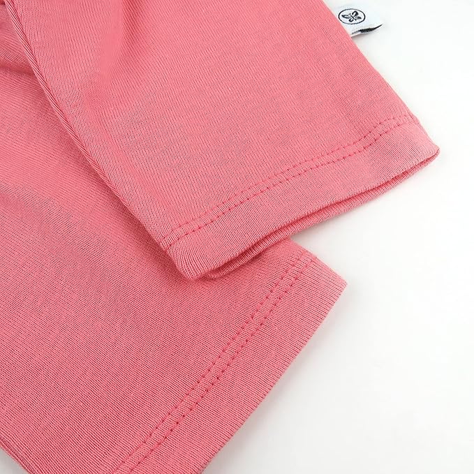 HonestBaby Unisex-Baby Multipack Harem Pants Roomy Fit Pull on Bottoms 100% Organic Cotton for Baby Boys, Girls