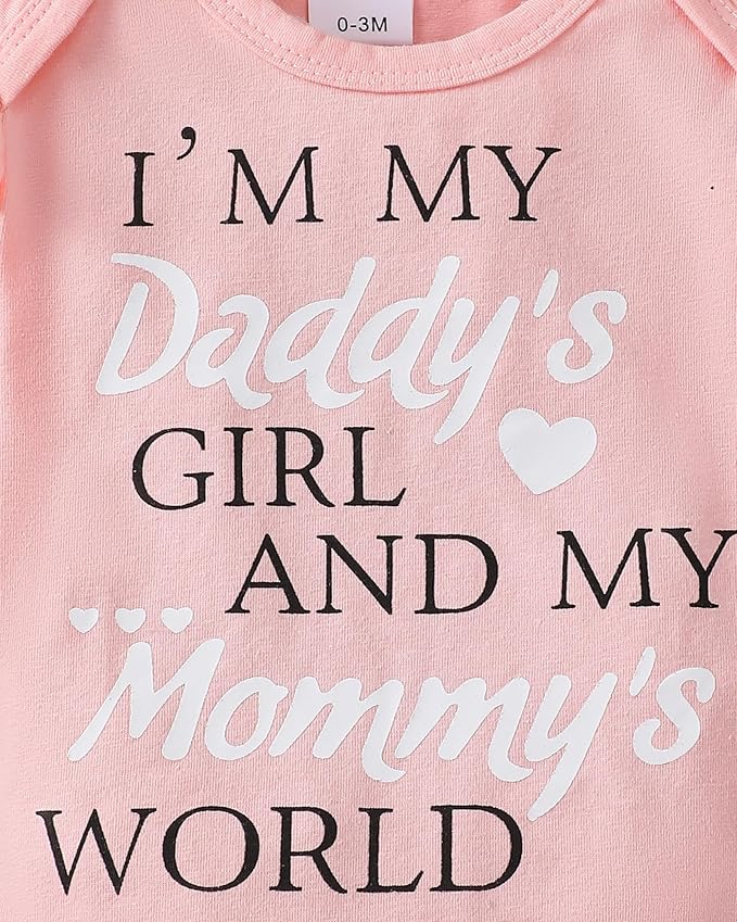 Renotemy Newborn Baby Girl Clothes Outfits Infant Romper Ruffle Floral Pants Cute Toddler Baby Girl Clothes Set