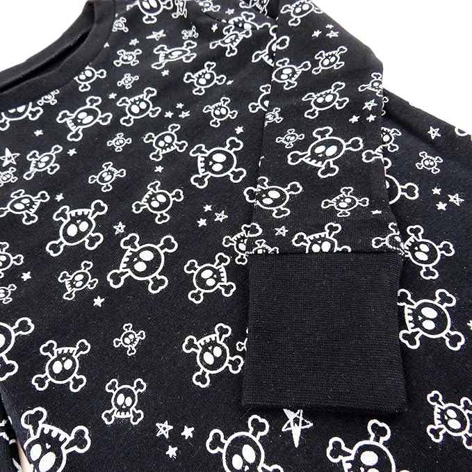 HonestBaby unisex-baby Celebration 2-piece Pajamas Sleepwear Pjs 100% Organic Cotton for Baby, Toddler, Kids