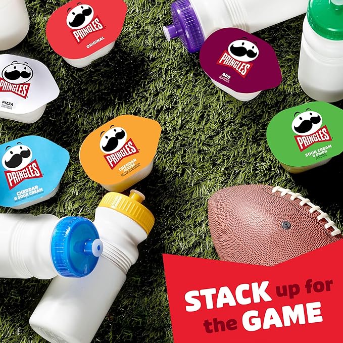 Pringles Potato Crisps Chips, Snack Stacks, Lunch Snacks, Office and Kids Snacks, Variety Pack (27 Cups)