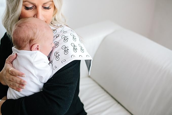 Copper Pearl Premium Baby Burp Cloths - 3-Pack Large Cotton Burp Cloths, Extra Soft Spit Up Rags with 3 Absorbent Layers, Perfect for Baby Boy and Baby Girl Gifts (21" x 10" Size, Cruise Set)