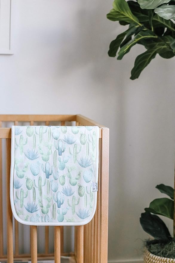 Copper Pearl Baby Burp Cloth Large 21''x10'' Size Premium Absorbent Triple Layer 3-Pack Gift Set “Cusco