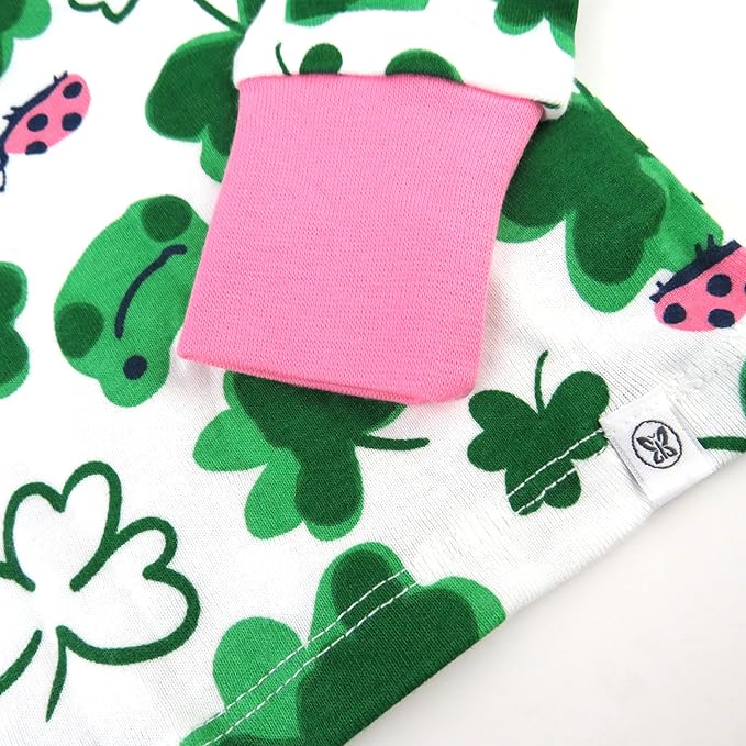 HonestBaby unisex-baby Celebration 2-piece Pajamas Sleepwear Pjs 100% Organic Cotton for Baby, Toddler, Kids