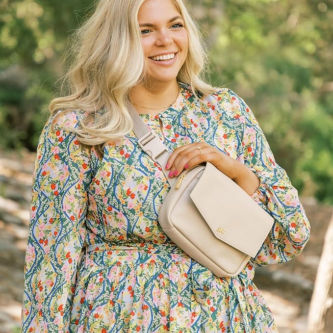 Freshly Picked Classic Park Pack, Fanny Packs for Women, Wear as a Waist Bag or Crossbody (Birch)