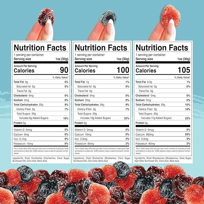 Final Boss Sour Candy Berry Variety, 27 Pack, All Sour Levels, Extreme Sour Fruit Chews with Real Dried Fruit, No Artificial Colors or Flavors, Low Calorie Snack for Kids, Teens, Adults & On The Go