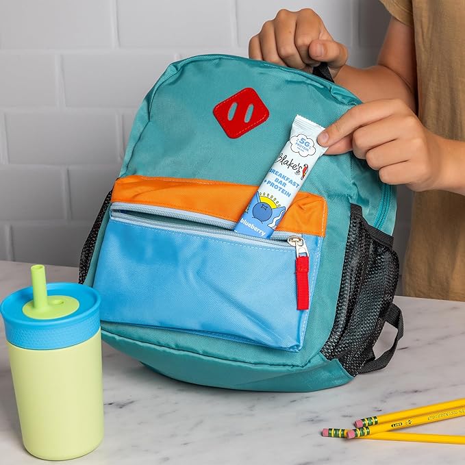 Blake's Seed Based Breakfast Bars with Protein — Blueberry (24 Count), 5g Clean Plant-Based Protein, Gluten Free, Nut Free, Dairy Free & Vegan, Healthy Snacks for Kids or Adults, School Safe