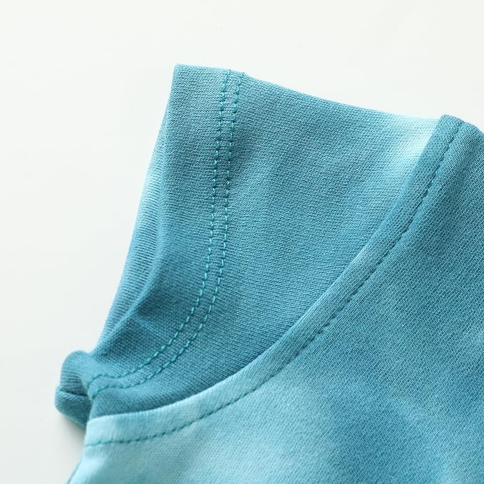 Owlivia Baby Boy Romper, Unisex Short-sleeve Summer Outfit, 100% Organic Cotton Girl One-Piece Jumpsuit