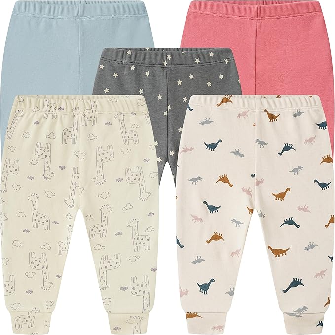 Baby Newborn Layette 10-Piece Sets Cotton Bodysuits Pants Sets for Baby Boys Girls Toddler Unisex Baby Gift Set