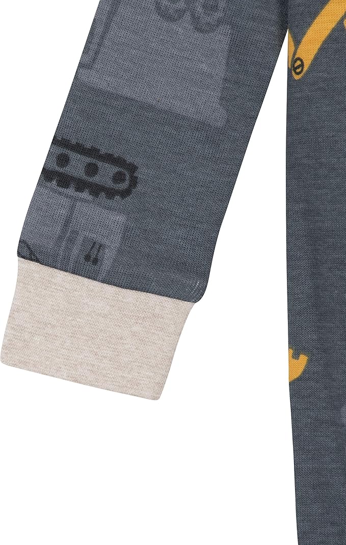 Gerber baby-boys 2-pack Snug Fit Footed Cotton Pajamas