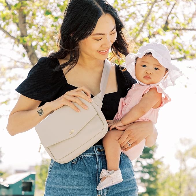 Freshly Picked Classic Park Pack, Fanny Packs for Women, Wear as a Waist Bag or Crossbody (Birch)