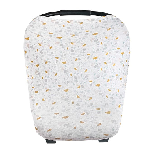 Copper Pearl Multi-Use Cover: Car Seat Covers, Nursing Cover, and Stroller Cover for Sun - Stretchy Fabric, All-Season Use, Stylish Designs, Easy Access for Moms - Arlo