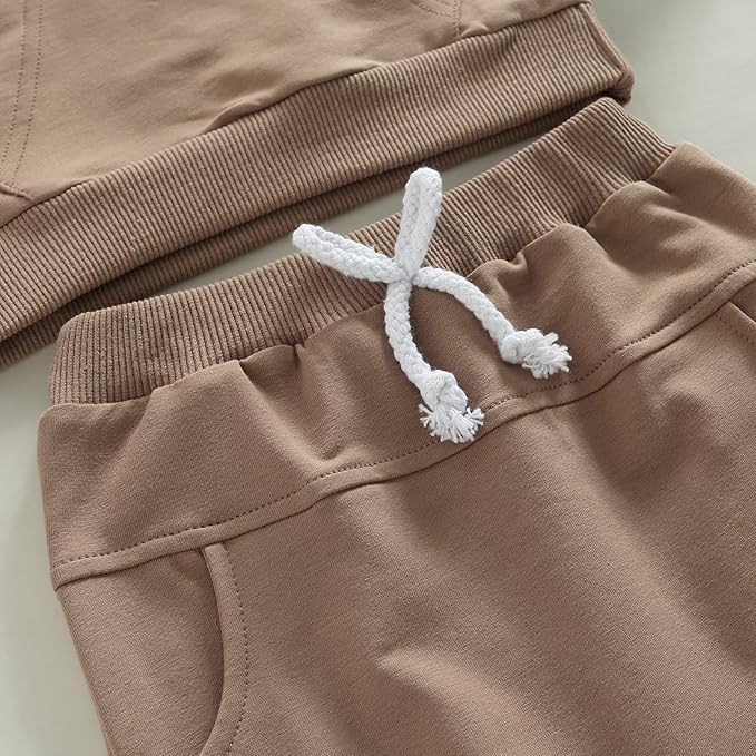 CIYCUIT Toddler Baby Boy Clothes Long Sleeve Sweatshirt Pants Set Fall Winter Outfits