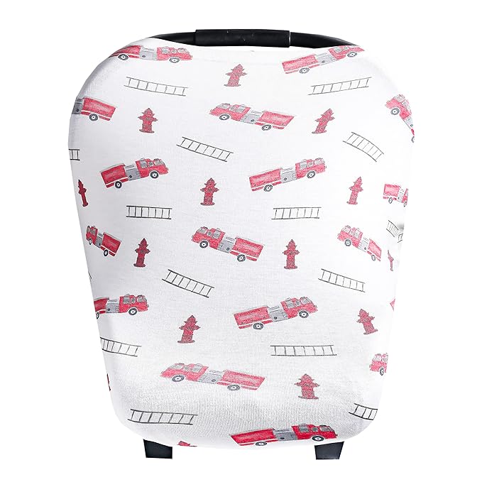 Copper Pearl Multi-Use Cover: Car Seat Covers, Nursing Cover, and Stroller Cover for Sun - Stretchy Fabric, All-Season Use, Stylish Designs, Easy Access for Moms - Chief