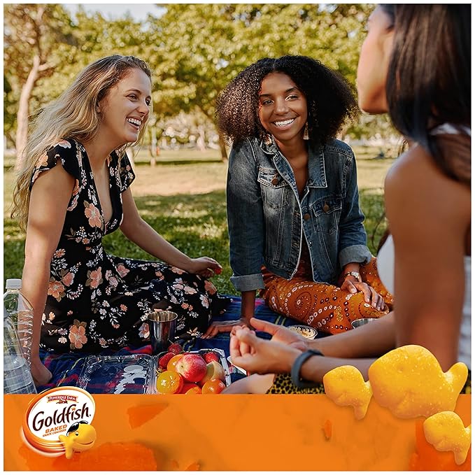 Goldfish Bold Mix Variety Pack Snack Crackers, 1 oz Snack Packs, 30 Ct Box