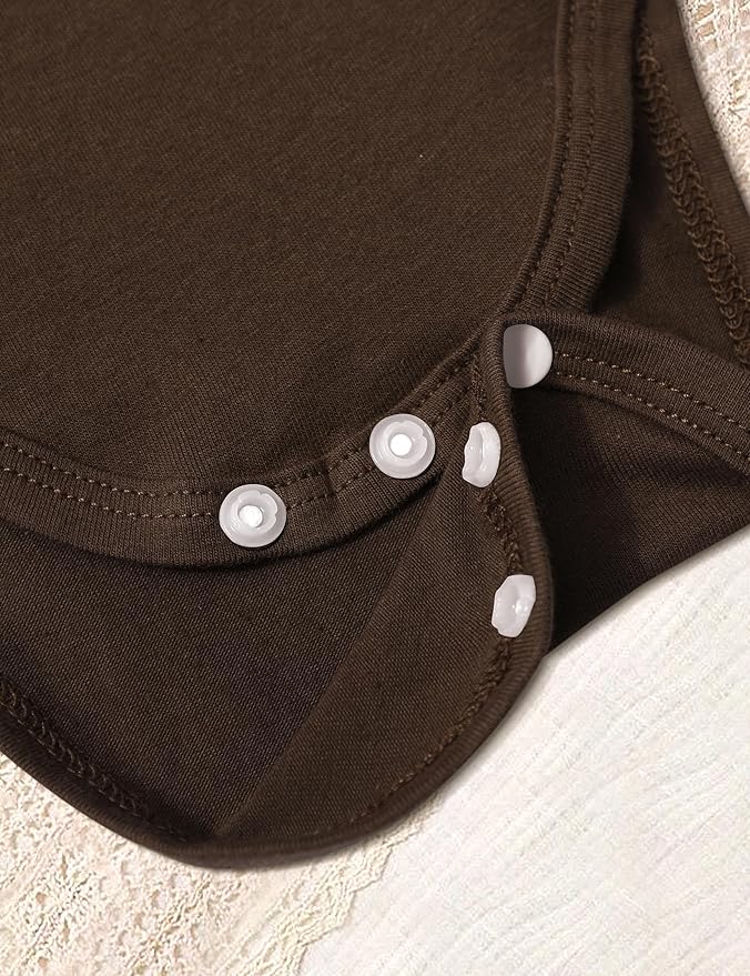 Infant Newborn Baby Girl Clothes Baby Girl Outfits For All Seasons Long Sleeve Snap Romper Pant Sets With Headband