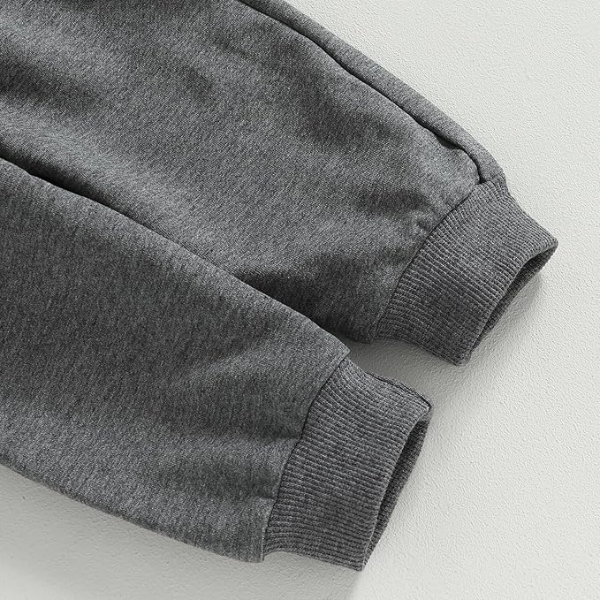 CIYCUIT Toddler Baby Boy Clothes Long Sleeve Sweatshirt Pants Set Fall Winter Outfits