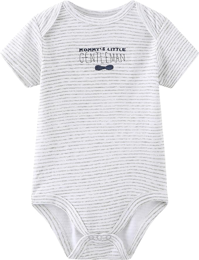 Baby Layette Set Baby Boys' 9-Piece Bodysuits Pants Set Toddler Girl Boy Unisex Baby Gift Sets