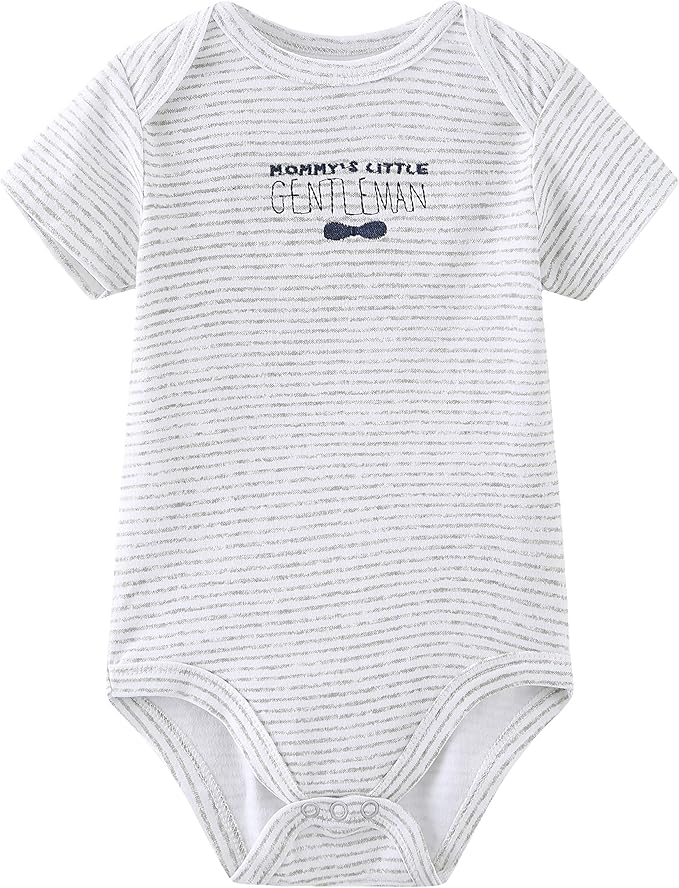 Baby Layette Set Baby Boys' 9-Piece Bodysuits Pants Set Toddler Girl Boy Unisex Baby Gift Sets