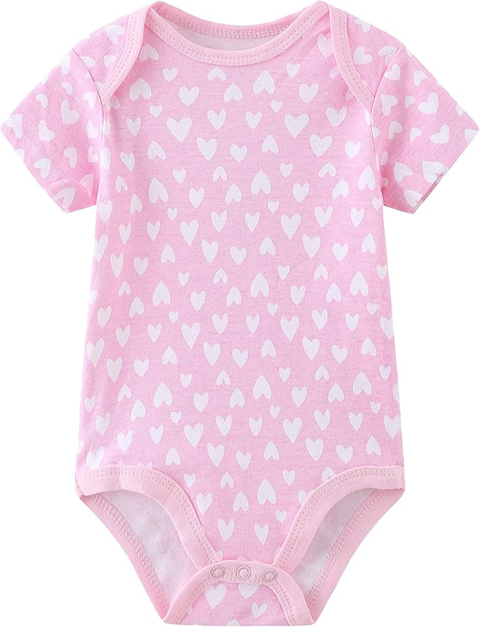 Baby Layette Set Baby Boys' 9-Piece Bodysuits Pants Set Toddler Girl Boy Unisex Baby Gift Sets