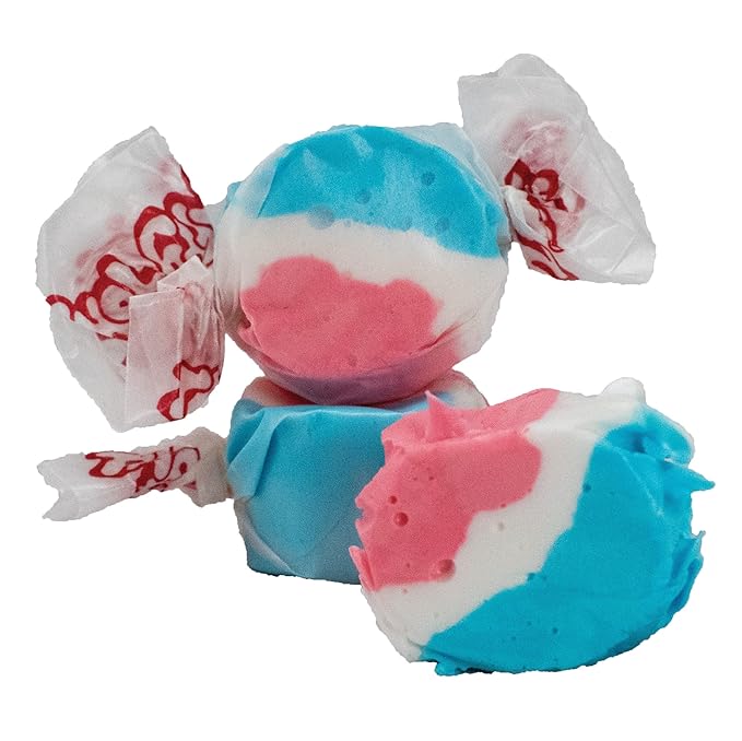 Taffy Town Saltwater Taffy - Rocket Pop | Gourmet | Nougat-Style Candy | Soft & Delicious | Summer Snack Treats | Party Good Candies | 2.5lbs